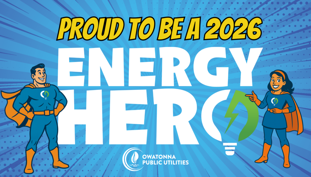 OPU Energy Hero Window Cling 2026